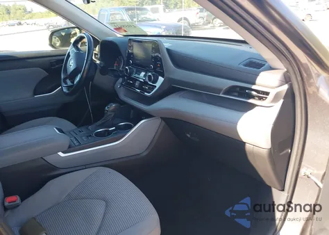 2021 Toyota Highlander Le из США, поврежденный, VIN 5TDBZRBH1MS537565